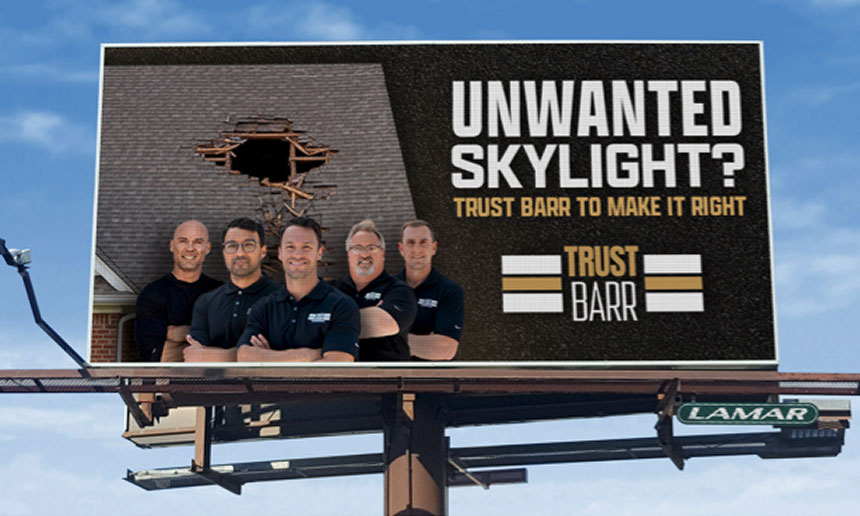 Unwanted Daylight billboard