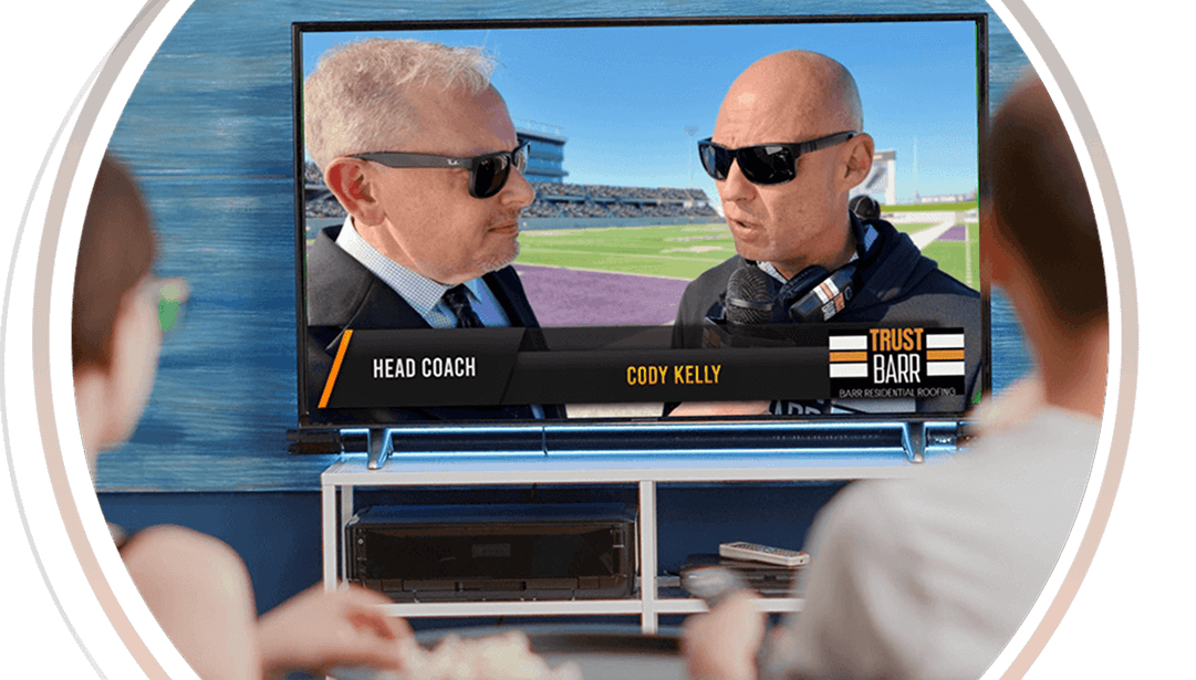 Burr Residential Roofing ESPN+ marketing case study video